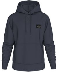 Calvin Klein - Gewebter Label-Hoodie Für Herren - Lyst