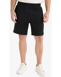 Defacto - Slim Fit Slim Fit Taschen Baumwolle Basic Plain Bermuda Shorts W1105Az25Sp Für Herren - Lyst