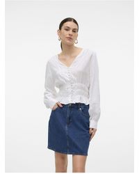 Vero Moda - Bluse Vmtheodora Top Für Damen - Lyst