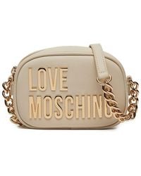 Love Moschino - Tasche Mit Verstellbarem Riemen Und Kette – Bag Für Damen - Lyst