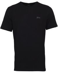 Guess - Shirt kurzarm t-shirt basic pima mit rundhalsausschnitt in slim fit - Lyst