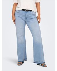 Only Carmakoma - Flared Fit Jeans Cartiger Mittlere Taille Ausgestellt Jeans Für Damen - Lyst