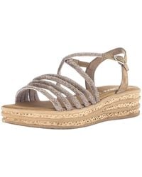 Gabor - Sandalen 64.555 84/Walnut Leder Für Damen - Lyst