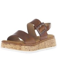Gabor - Sandalen G-Weite 62.744 53 Camel Leder Für Damen - Lyst