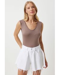 Happiness İstanbul - Bluse Slim Fit Für Damen - Lyst