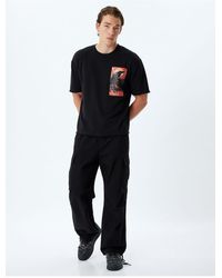 Koton - Lizenziertes Batman-T-Shirt – Oversize, Kurze Ärmel, Rundhalsausschnitt, Baumwollmischung Für Herren - Lyst
