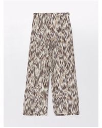 LC Waikiki - Lcw Grace Gemusterte Bequeme Gemusterte Hose Mit Elastischem Bund Für Damen - Lyst