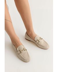 Trendyol - Wildleder-Accessoire-Detaillierte Loafer-Schuhe Für Damen - Lyst