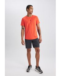 Defacto - Fit slim fit sports shorts mit kurzem bein b4737ax24sp - Lyst