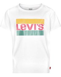 Levi's - Levi's unisex kinder grafik t-shirt kinder - 140 - Lyst