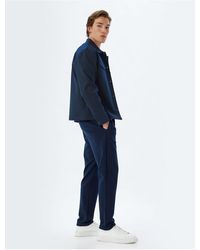 Koton - Hose Mit Taschendetail Und Schnürung An Der Taille Für Herren - Lyst