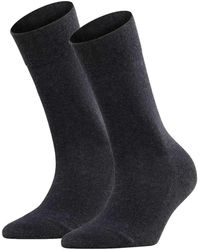 FALKE - Socken 2er pack sensitive london, kurzsocken, einfarbig - Lyst