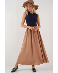Bigdart - Langer Ayrobin-Rock 8050 – Kamel Für Damen - Lyst