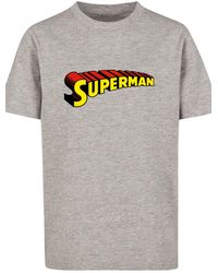 F4NT4STIC - Kinder Dc Comics Superman Telescopic Loco-Blk With Kids Basic Tee - Lyst