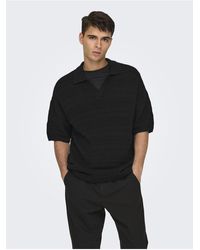 Only & Sons - Polo Onsgrayson Gestricktes Polo-Hemd Für Herren - Lyst