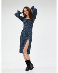 Koton - Kleid wickelschnitt - Lyst
