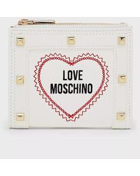 Love Moschino - Geldbörse unifarben - Lyst