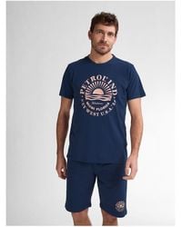 Petrol Industries - Klassisch Gestaltetes T-Shirt Für Herren - Lyst