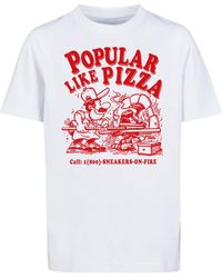 Mister Tee - T-shirt mit aufschrift "the pizza" - Lyst