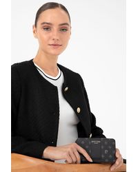 Pierre Cardin - Schwarze Brieftasche 06Pc24K5022 Für Damen - Lyst