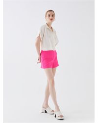 LC Waikiki - Shorts Standard Fit Für Damen - Lyst