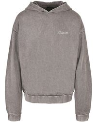 Merchcode - Ich Liebe Einfach Den Übergroßen Kapuzenpullover Mit Acid-Waschung Für Herren - Lyst