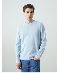 LC Waikiki - Lcwaikiki Klassischer Strickpullover Mit Rundhalsausschnitt Und Langen Ärmeln Für Herren - Lyst