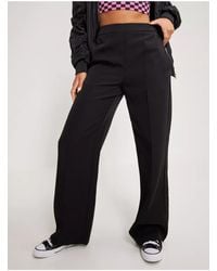 Pieces - Pcnya hw wide pants bc - Lyst