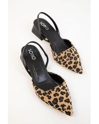 Soho - Klassische Schuhe Mit Absatz Und Leopardenmuster Für Damen - Lyst