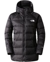 The North Face - W Hyalite Down – Schwarzer Parka Für Damen - Lyst