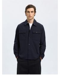 SELECTED - Overshirt Langarm Für Herren - Lyst
