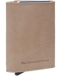 The Chesterfield Brand - Antique buff paris kreditkartenetui rfid leder 7 cm - Lyst