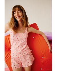 Penti - Pyjama-set mit shorts in pink von cherries pointel - Lyst