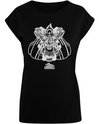 Merchcode - Ladies thin lizzy rocker small logo t-shirt - Lyst