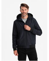 Ombre - Leichte Jacke Mit Netzfutter Und Kapuze V4 Für Herren - Lyst