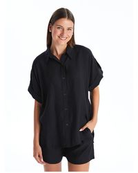 LC Waikiki - Hemd – Kurzarm-Design Für Damen - Lyst
