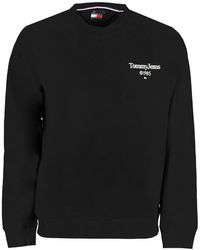 Tommy Hilfiger - Schwarzes Sweatshirt Für Männer Für Herren - Lyst