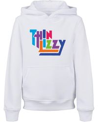 Merchcode - Kids thin lizzy basic-kapuzenpullover mit klassischem logo - Lyst