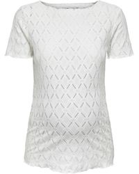 ONLY - T-Shirt Olmjunila T-Shirt Für Damen - Lyst