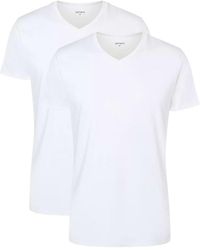 Camano - T-shirt, 2er pack – comfort bci cotton, v-ausschnitt, baumwolle - Lyst