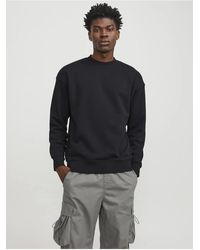 Jack & Jones - Basic-sweatshirt mit rundhalsausschnitt – collective -12251330 – bs - Lyst