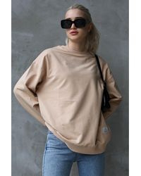 Madmext - Farbenes basic-sweatshirt in übergröße mg1686 - Lyst