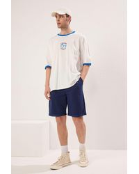 Trendyol - Mittellange-Shorts Mit Doppeltem Bein Und Schnürung Mit Elastischer Taille Für Herren - Lyst