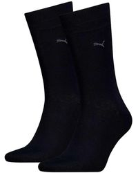 PUMA - Socken, 2er pack classic, kurzsocken, logo, einfarbig - Lyst