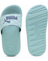 PUMA - Cool Cat 2.0 Daisies Slides Für Damen - Lyst