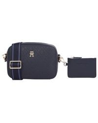 Tommy Hilfiger - Th Distinct Camera Bag Mono Umhängetasche Für Damen - Lyst