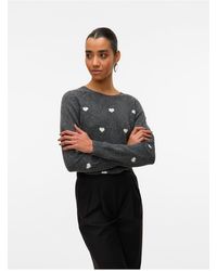 Vero Moda - Strickpullover Vmdoffy Pullover Für Damen - Lyst