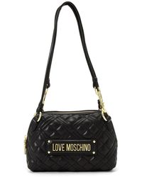 Love Moschino - Umhängetasche Mit Logo Und Verlängerungsgurt Für Damen - Lyst