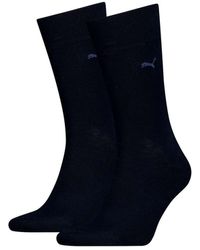 PUMA - Socken, 2er pack classic, kurzsocken, logo, einfarbig - Lyst