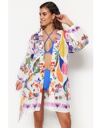 Trendyol - Kimono & kaftan regular fit - Lyst